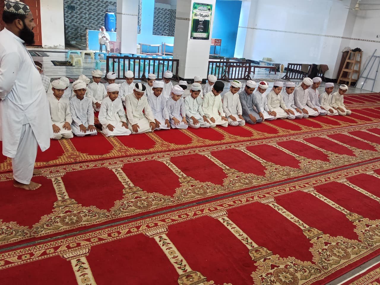 Student Praying